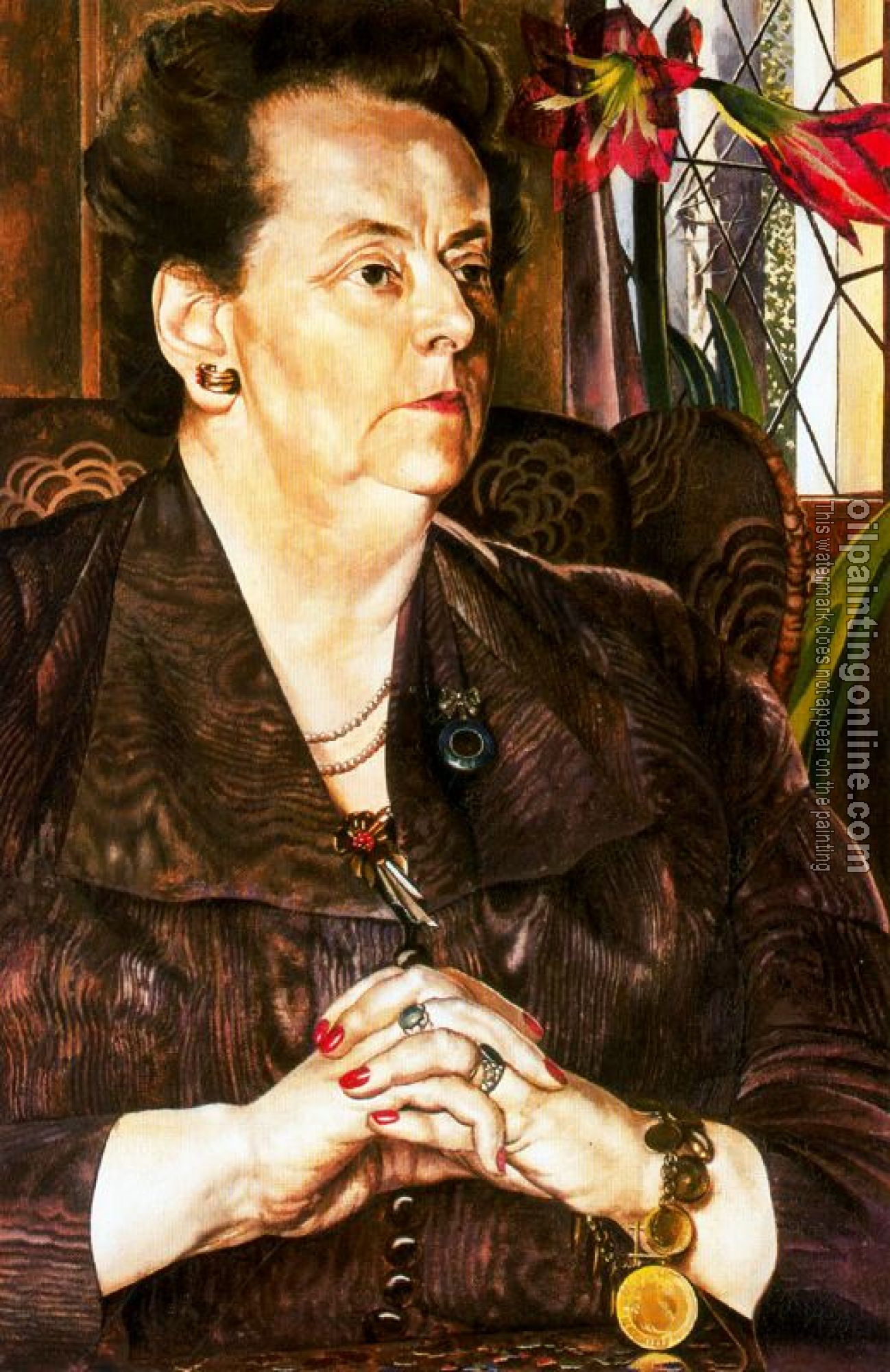 Stanley Spencer - Mrs Frank JP